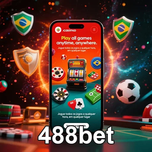 Tela do aplicativo 488bet mostrando opções de apostas e promoções disponíveis no site 488bet